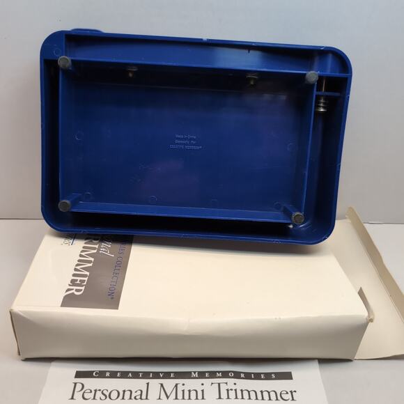 Creative Memories Personal Paper Trimmer Cutter Photo Cropper 7" Guillotine NOS - Picture 5 of 10
